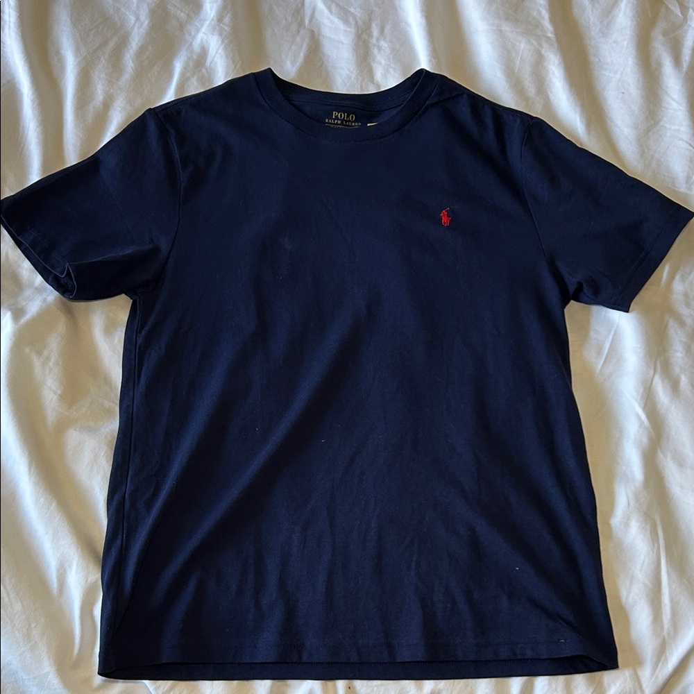Polo By Ralph Lauren Boy's Navy Blue T shirt